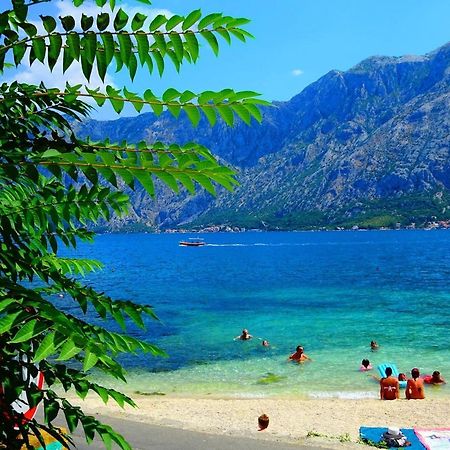 Bay Of Kotor View Apartment With Pool Prčanj Exterior foto