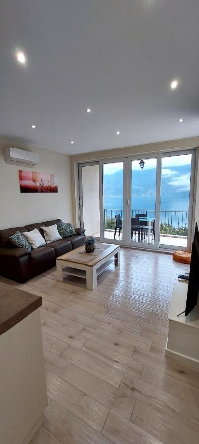 Bay Of Kotor View Apartment With Pool Prčanj Exterior foto